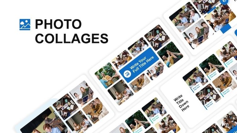 PhotoCollages_PowerPoint_Slides_ExpertSlides
